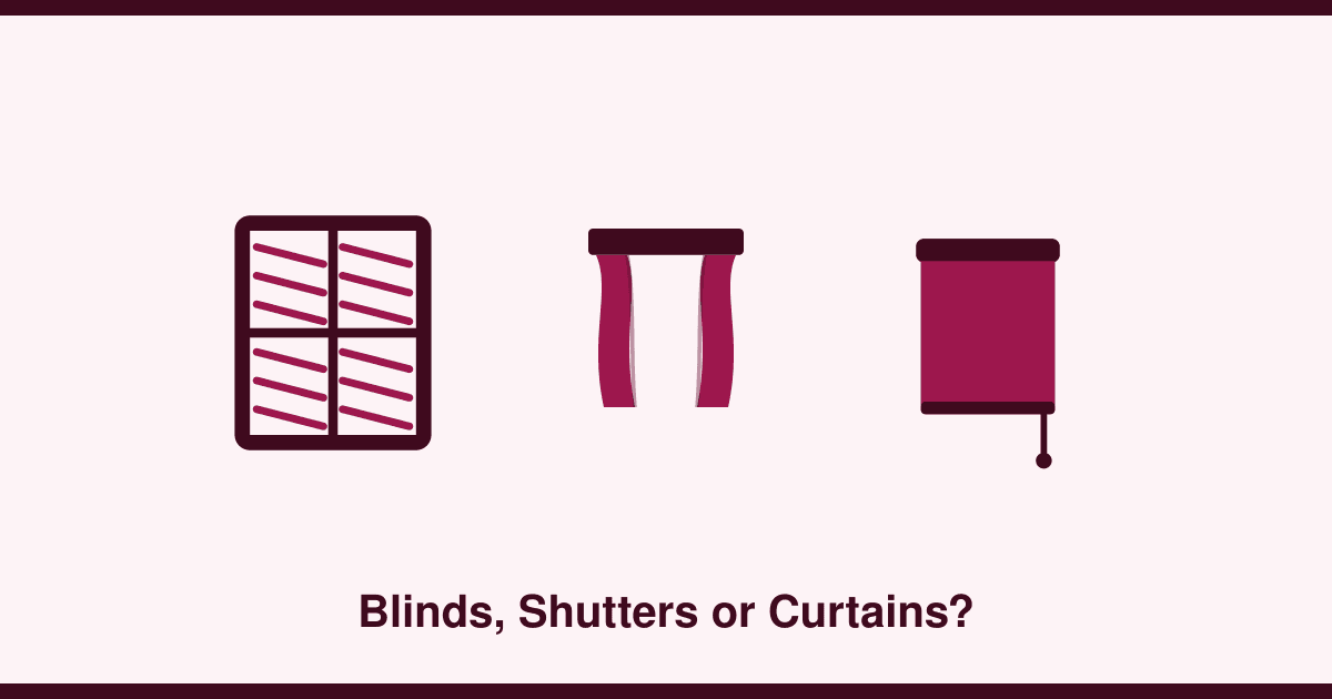 Blinds vs plantation shutters vs curtains: how to choose room by room