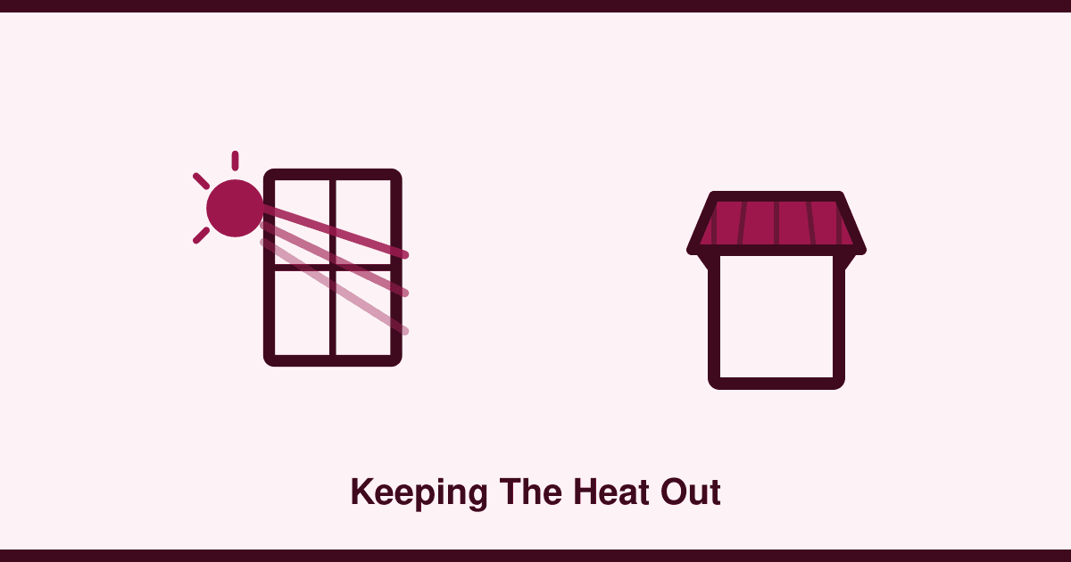 Keeping the heat out: internal blinds vs external awnings and outdoor blinds