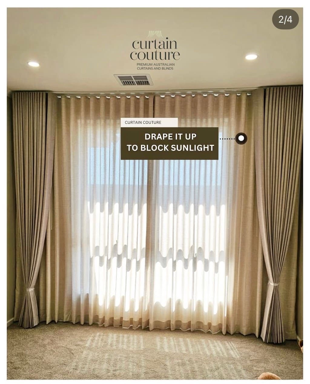 Curtain Couture and Blinds