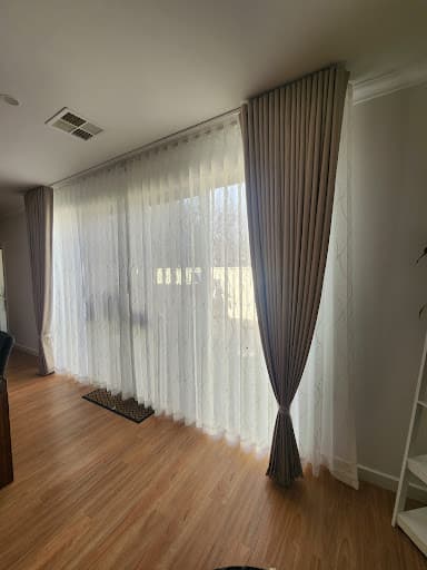 Curtain Couture and Blinds — Customer photo