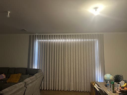 Curtain Couture and Blinds — Customer photo